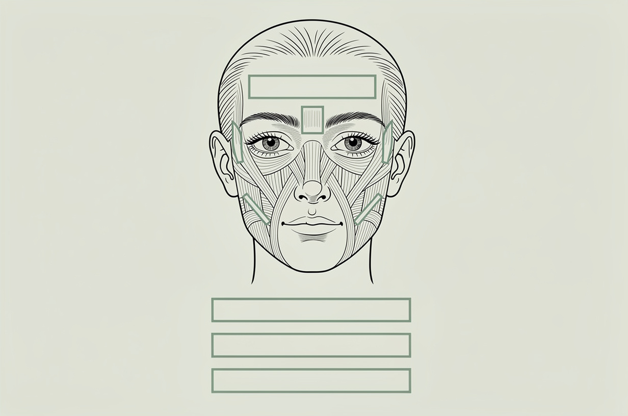 Planche technique illustrant prix du botox en 2026 : ce que vous payez vraiment